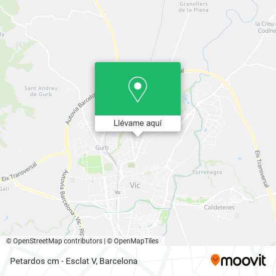Mapa Petardos cm - Esclat V