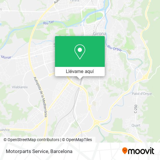 Mapa Motorparts Service