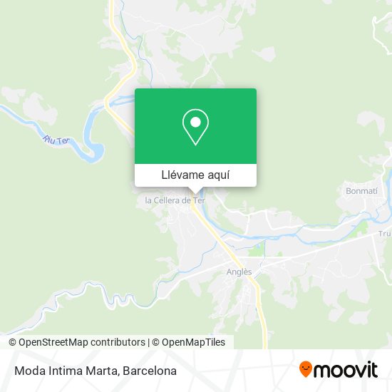 Mapa Moda Intima Marta