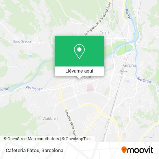 Mapa Cafeteria Fatou
