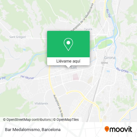 Mapa Bar Medalomismo