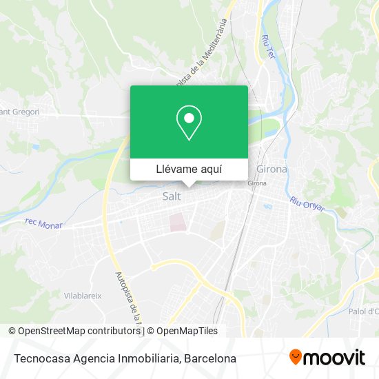 Mapa Tecnocasa Agencia Inmobiliaria