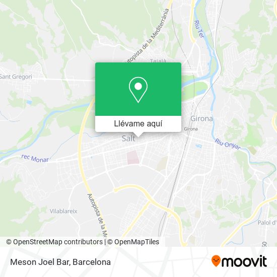 Mapa Meson Joel Bar