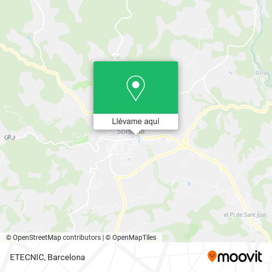 Mapa ETECNIC