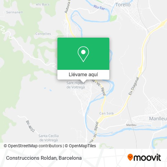 Mapa Construccions Roldan