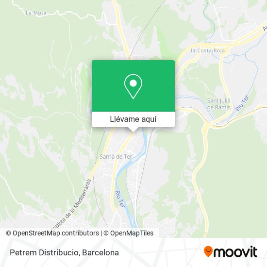 Mapa Petrem Distribucio