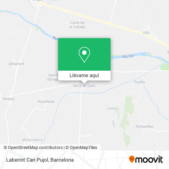 Mapa Laberint Can Pujol