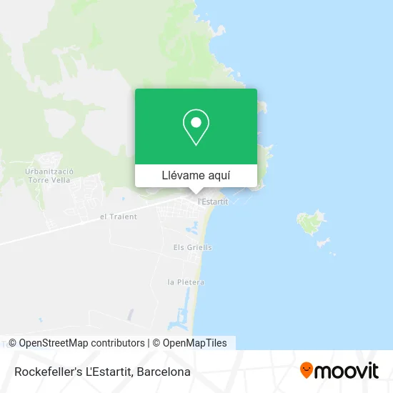 Mapa Rockefeller's L'Estartit