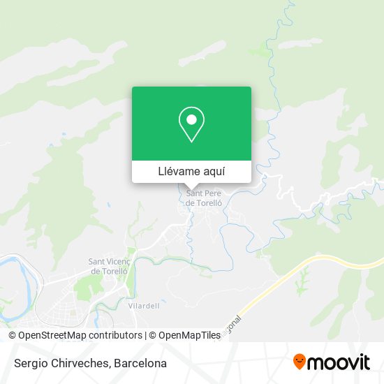 Mapa Sergio Chirveches