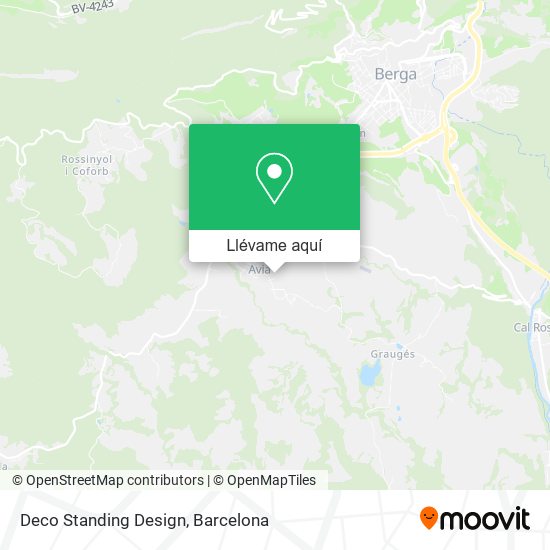 Mapa Deco Standing Design
