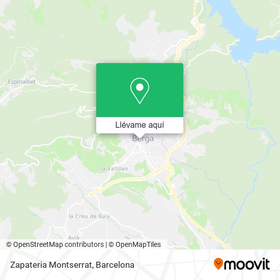 Mapa Zapateria Montserrat