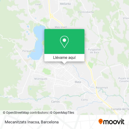 Mapa Mecanitzats Inacsa