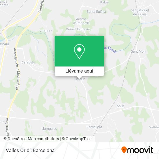 Mapa Valles Oriol