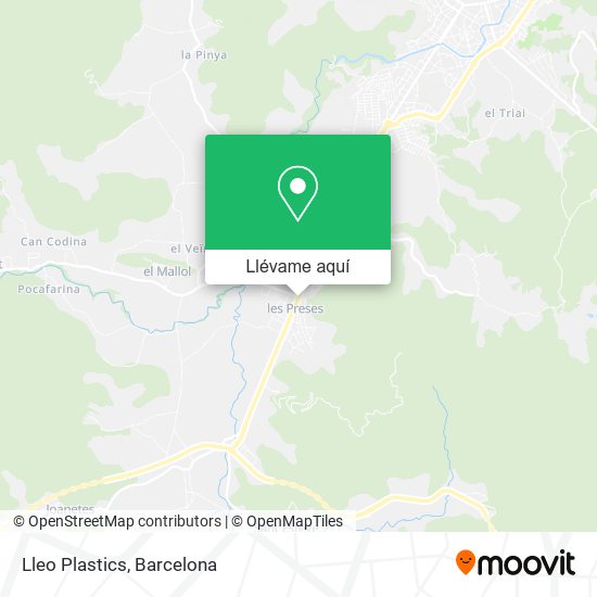 Mapa Lleo Plastics