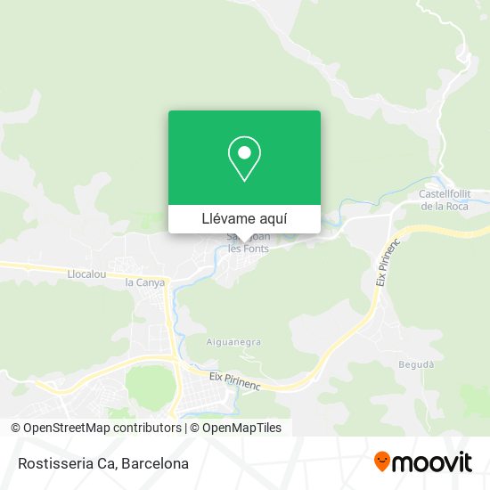 Mapa Rostisseria Ca