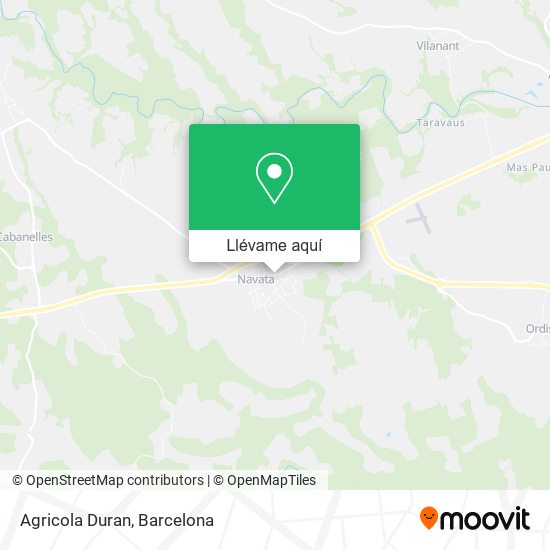 Mapa Agricola Duran