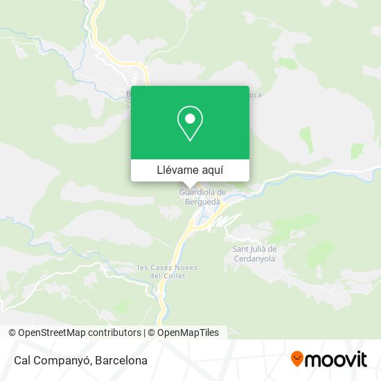 Mapa Cal Companyó