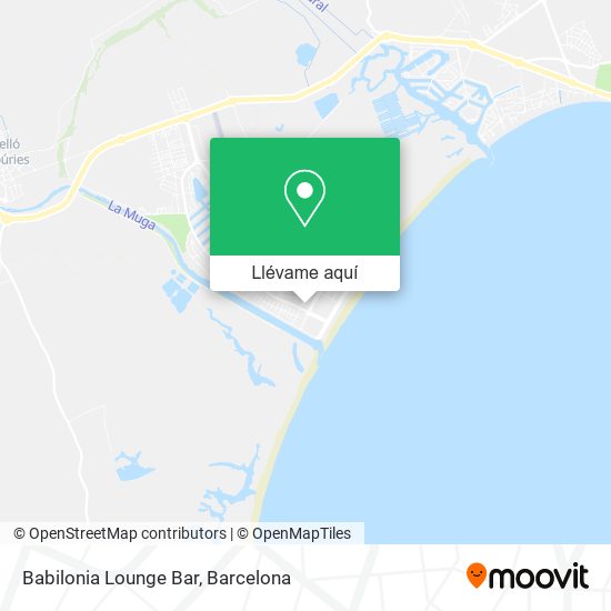 Mapa Babilonia Lounge Bar