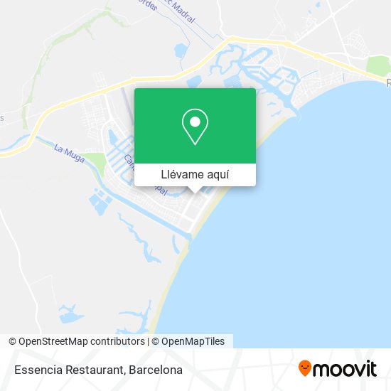 Mapa Essencia Restaurant
