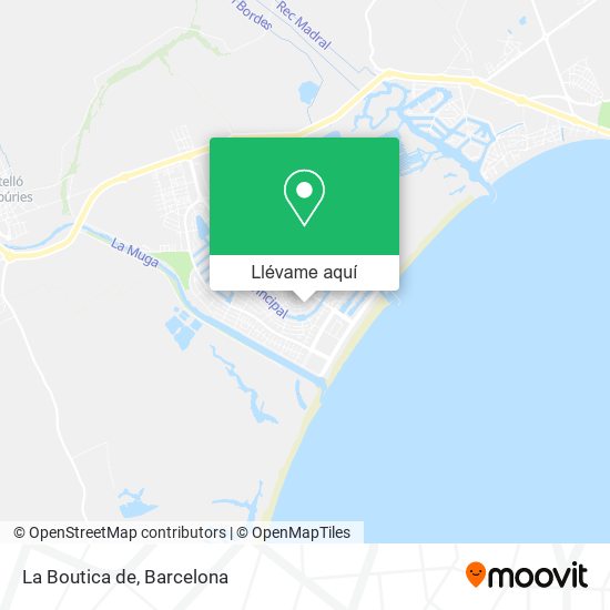 Mapa La Boutica de