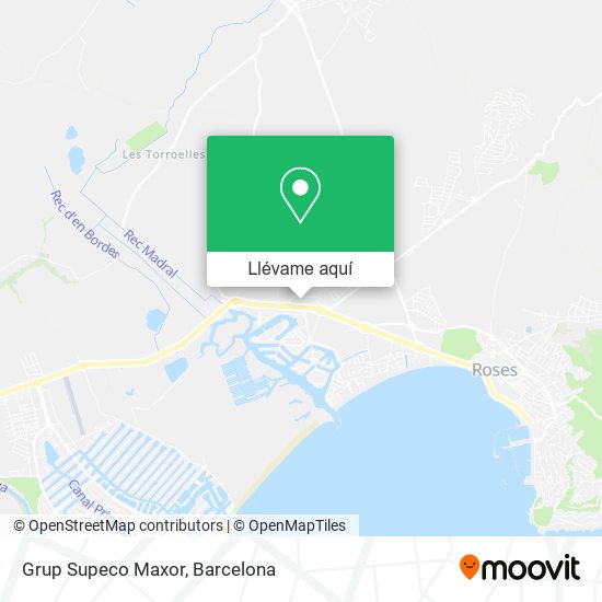 Mapa Grup Supeco Maxor
