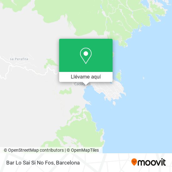 Mapa Bar Lo Sai Si No Fos