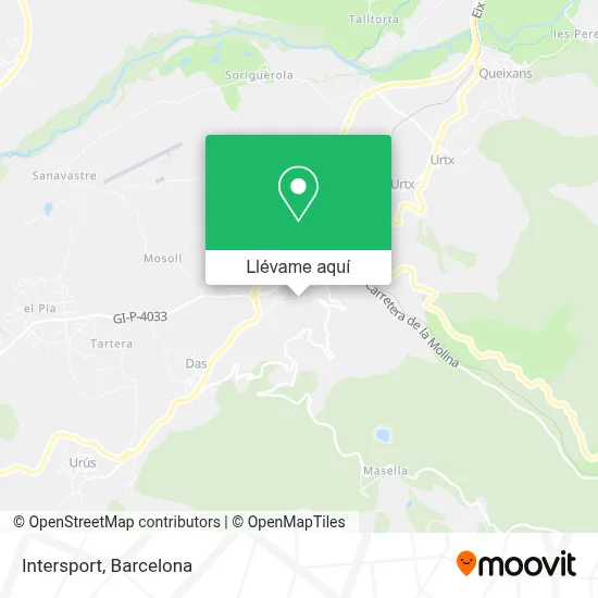 Mapa Intersport