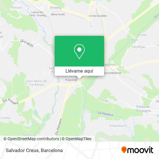 Mapa Salvador Creus