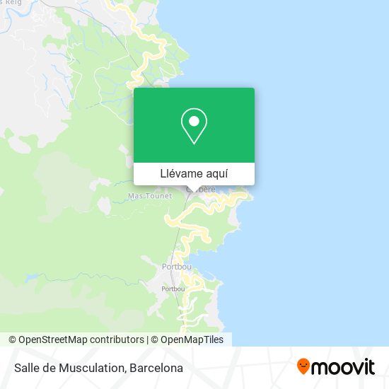 Mapa Salle de Musculation