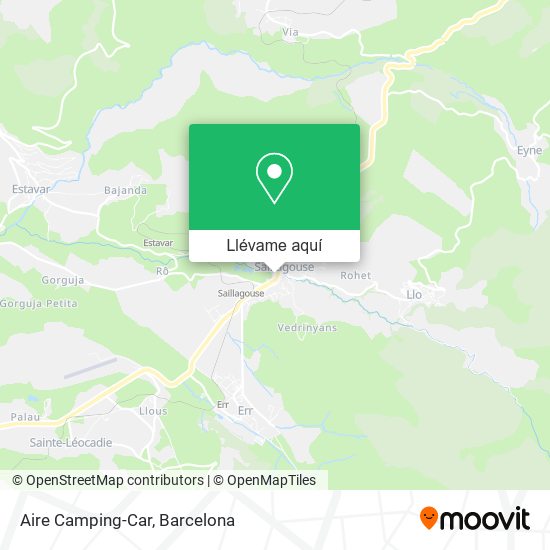 Mapa Aire Camping-Car