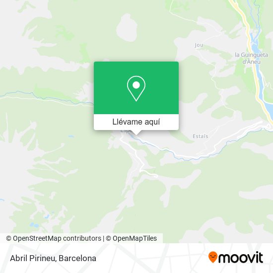 Mapa Abril Pirineu