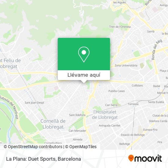 Mapa La Plana: Duet Sports