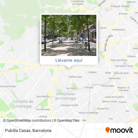 Montseny en L'Hospitalet De Llobregat en Autobús, Metro, Tren o Tranvía?