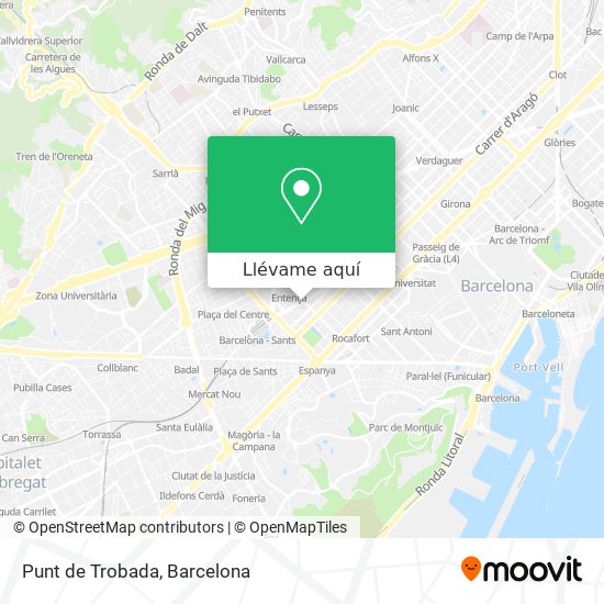 Mapa Punt de Trobada
