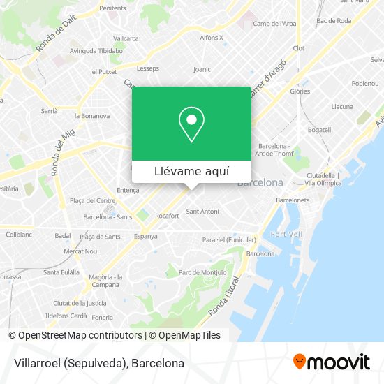 Mapa Villarroel (Sepulveda)