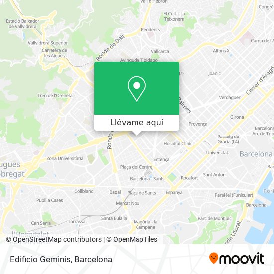 Mapa Edificio Geminis
