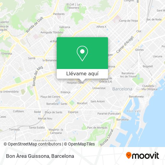 Mapa Bon Àrea Guissona