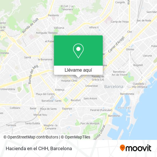 Mapa Hacienda en el CHH