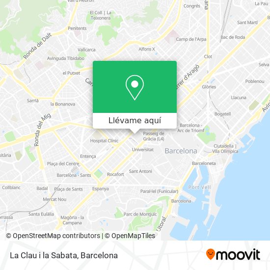 Mapa La Clau i la Sabata