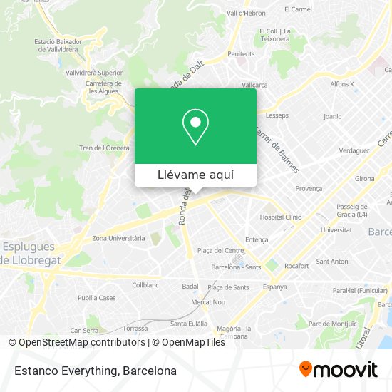 Mapa Estanco Everything