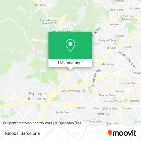 Mapa Kinobs