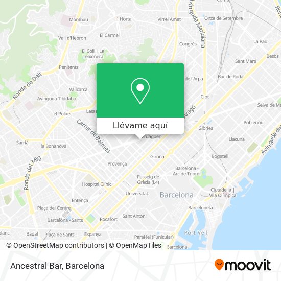 Mapa Ancestral Bar