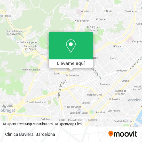 Mapa Clínica Baviera