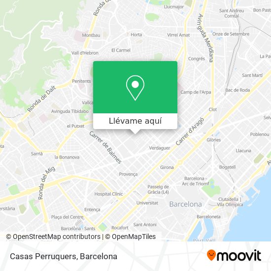 Mapa Casas Perruquers