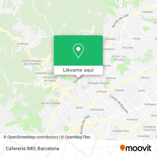 Mapa Cafereria IMO