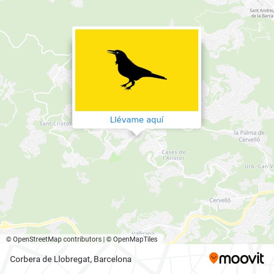 Mapa Corbera de Llobregat