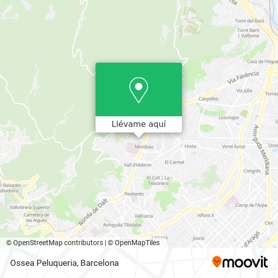 Mapa Ossea Peluqueria