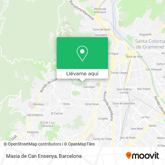 Mapa Masia de Can Ensenya