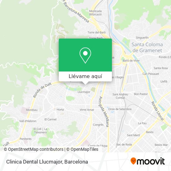 Mapa Clinica Dental Llucmajor