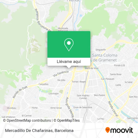 Mapa Mercadillo De Chafarinas